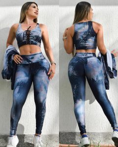 2PC SET DENIM PUSH 854-5