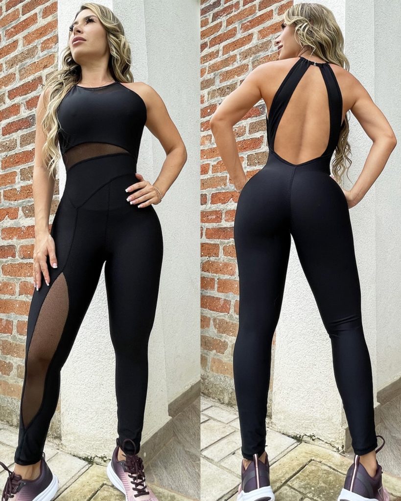 JUMPSUIT DIVA MESH E424