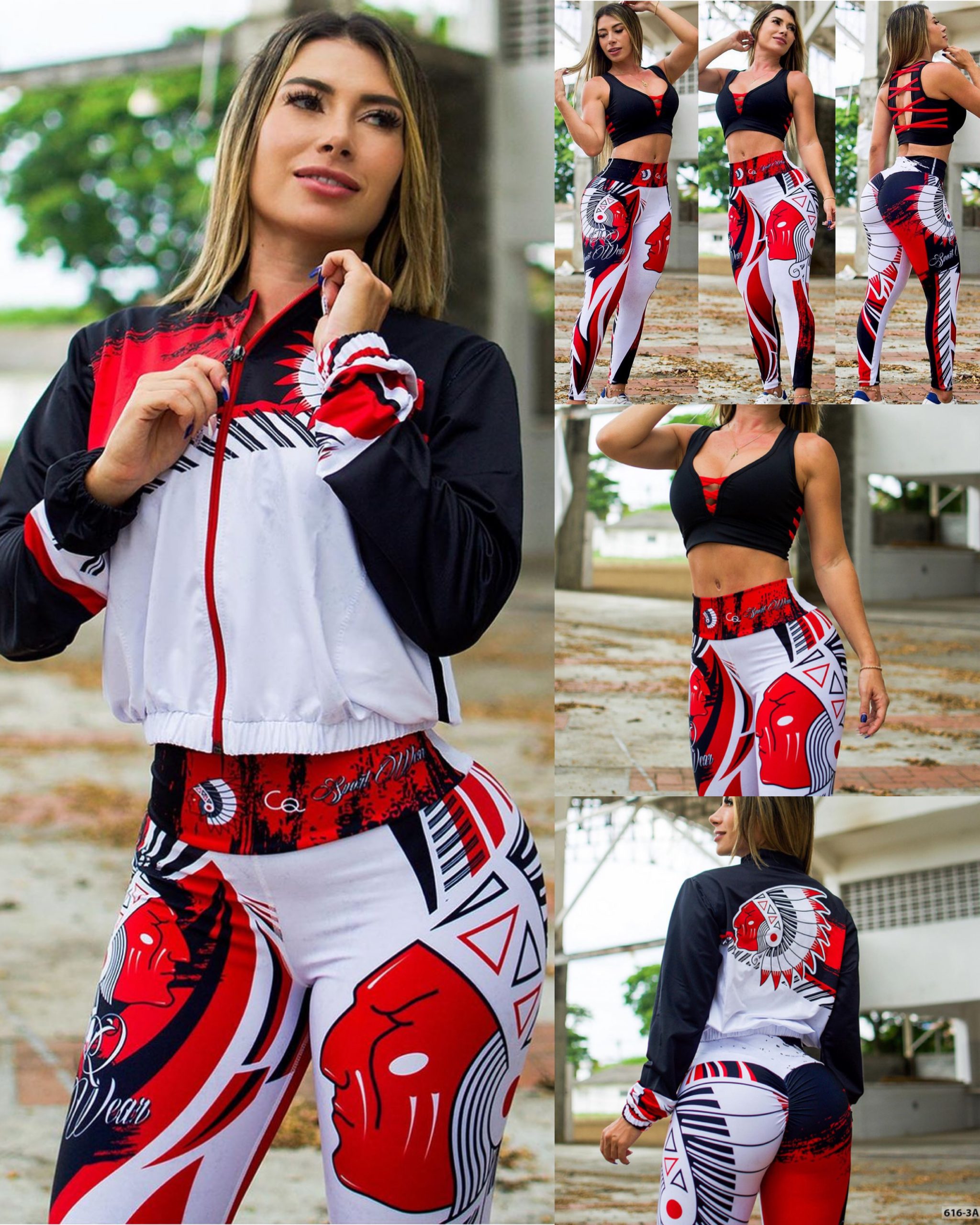 3PC SET MULTI PRINT 616A