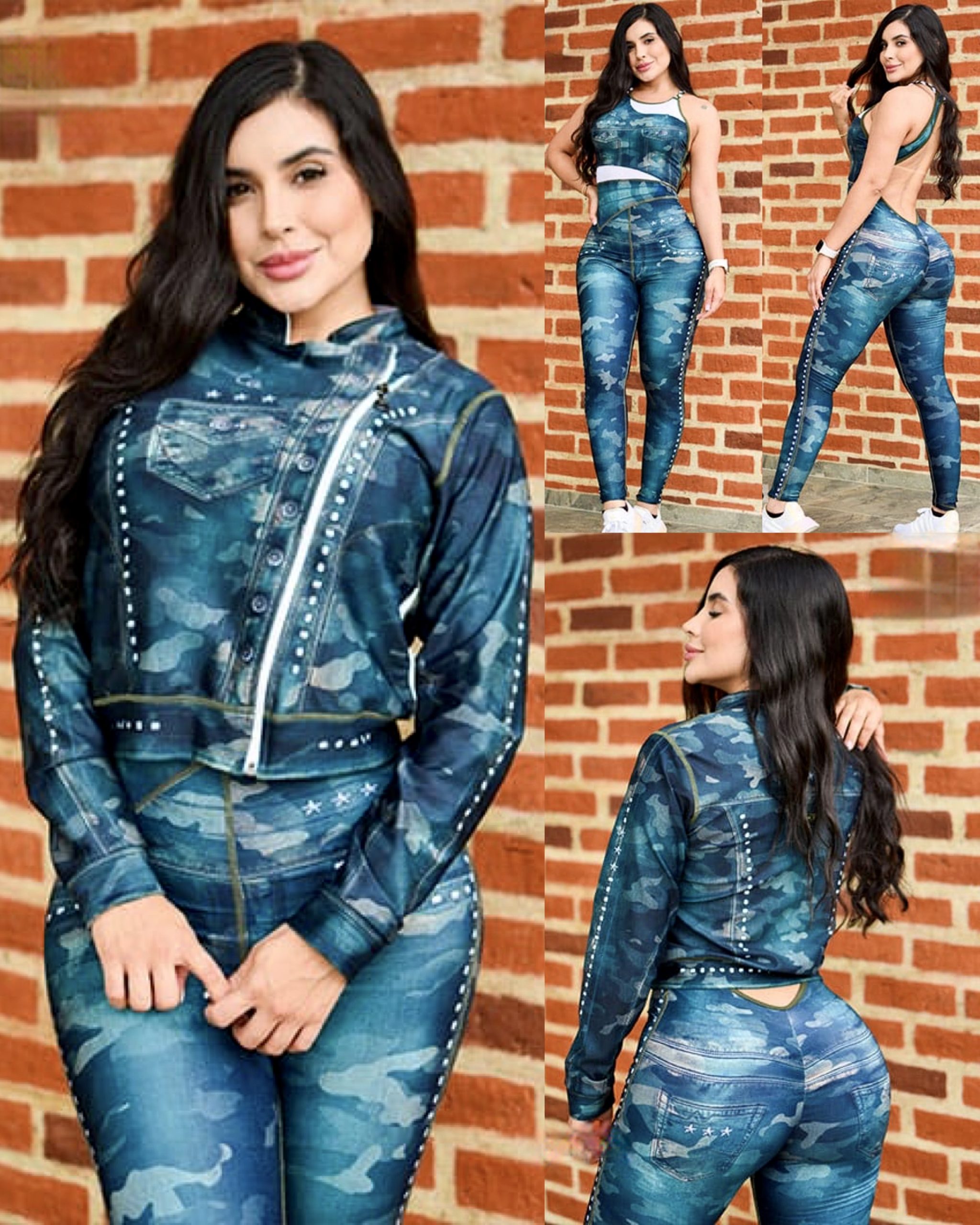 2PC SET JUMPSUIT DIVA E424-6A