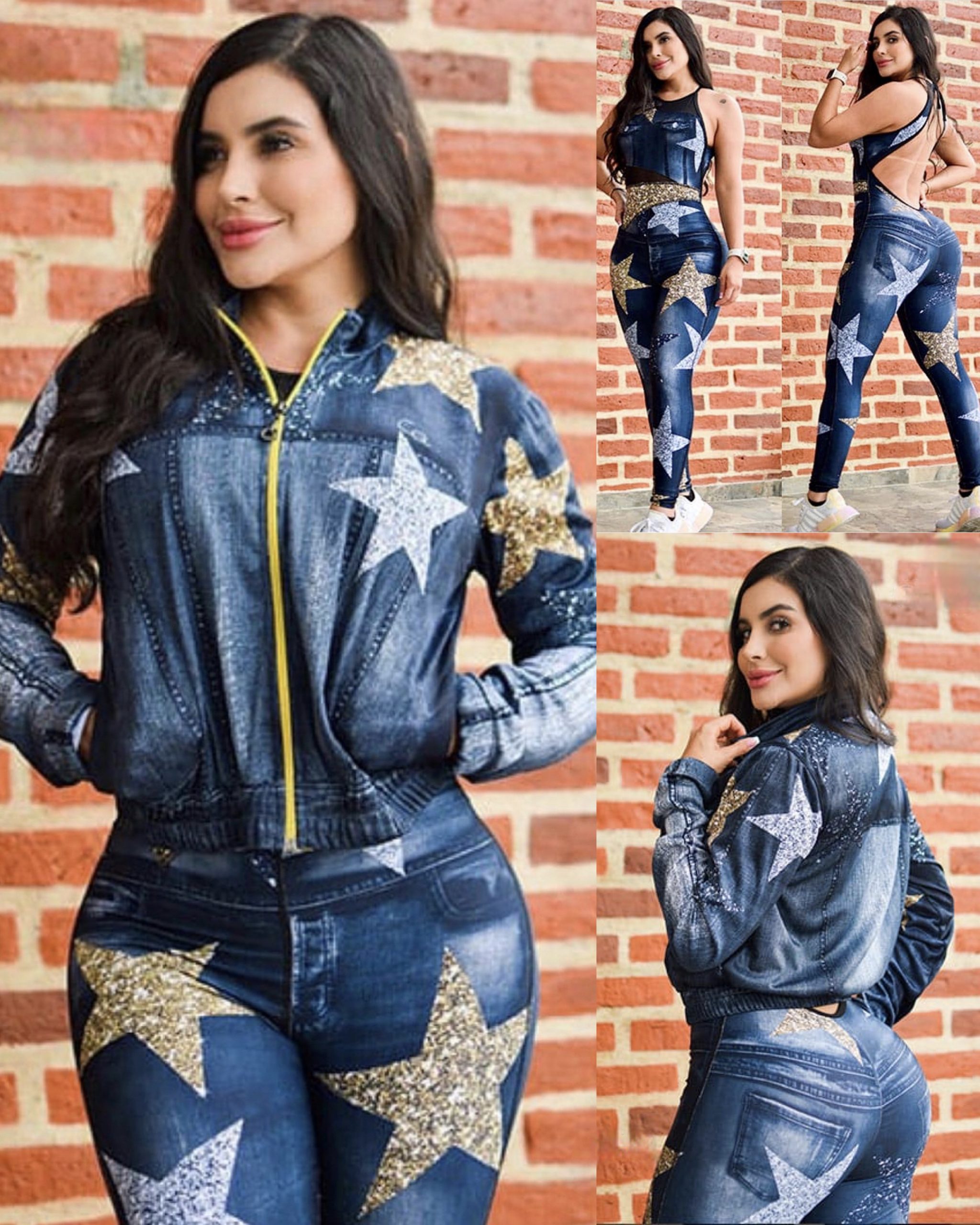 2PC SET JUMPSUIT DIVA E424-9A